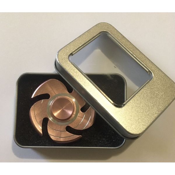 Penta Swish METALLIC  Fidget Spinner Handheld Toy (PINK)