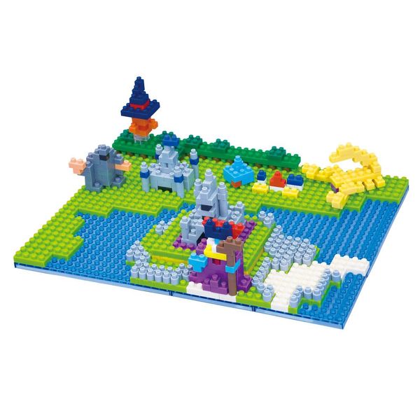 Dragon Quest Nanoblock Radatome Castle / Dragon King's Castle