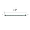 Rubber Tarp Straps 41" with S Hooks (Set of 2)