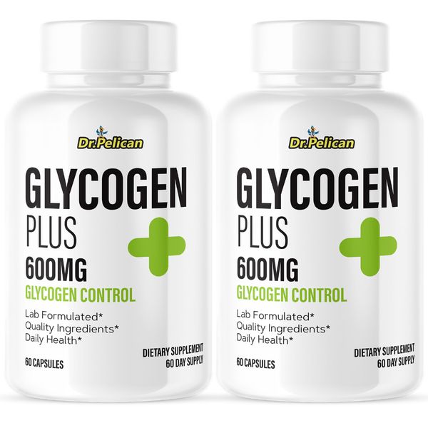 Glycogen Plus- Blood Support- 2 Bottles- 120 Capsules