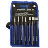 7pc Punch and Chisel Set with Taper Pin Cold Chisels + Centre Punch