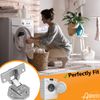 2x Washing Machine Door Hinge Compatible With Whirlpool (Pack Of 2)