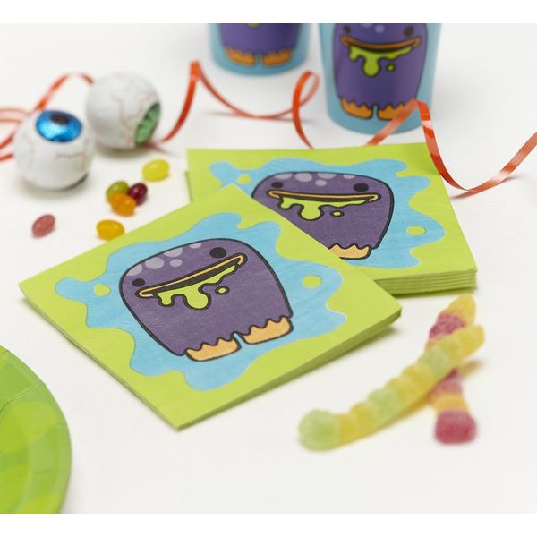 Monster Party Paper Napkins - Monster Madness