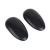 1Pair Ear Covers Earmuffs for Hair Coloring Shower Hair Dye, Waterproof Earcap Ear Protector Bathing Salon Black