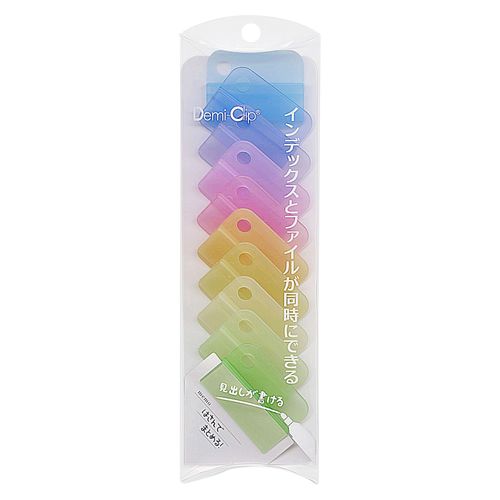 Demi-Clip DM-40 10 Piece Clear Palette Pack of 10