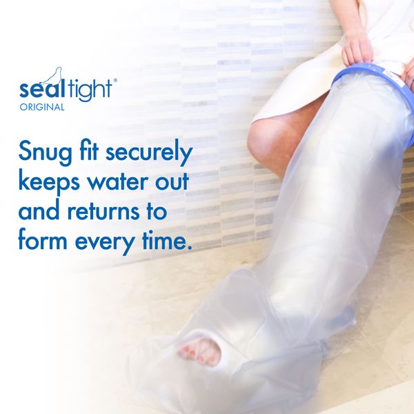 Seal Tight 20104 Original Adult Long Leg Cast and Bandage Protector