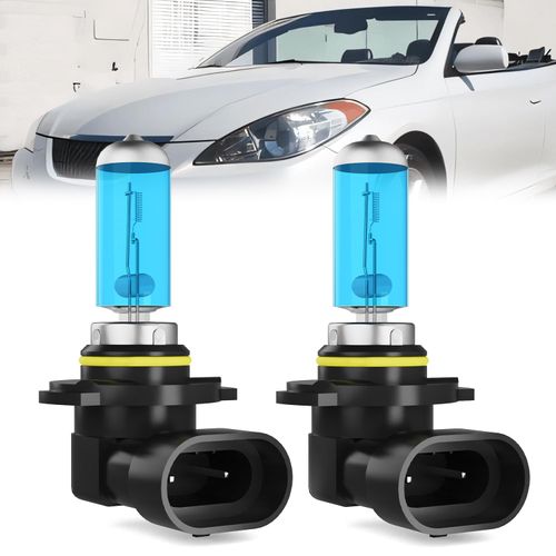 LECCIBUB Fog Light Bulbs Fit For Toyota Solara 2002-2003, 9006 Fog Lights Halogen Bulb, 6000K White Light, Plug and Play, Pack of 2