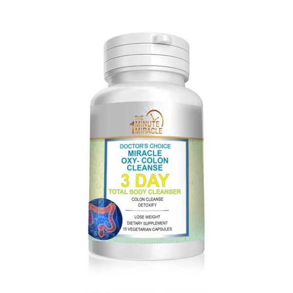3 Day Total Body Cleanser - Miracle Oxy-Colon Intesinal Cleanser