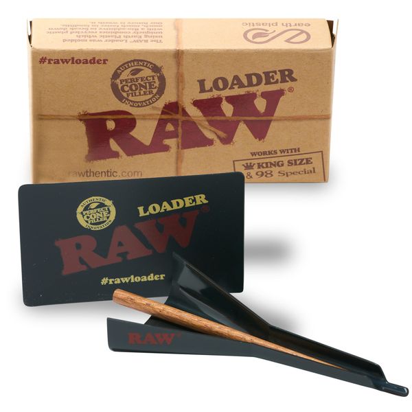 RAW Cone Loader - Cone Rolling Papers Filler & Scoop Card by RAW
