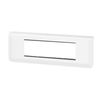 Legrand - Mosaic Plate with Stand for 4 Horizontal mounting modules, White