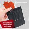 Reusable Electrode Pads for TENS EMS Unit 20 Replacement Pads with Holder, Red