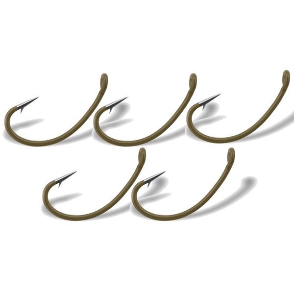 Gurza Yamato C Ring - 5 Carp Hooks Size 4