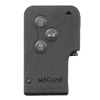 ROBUST Remote Replacement 3 Button Key Card Case for Renault Clio Megane II Mk2 Scenic II Mk2