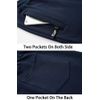 FASKUNOIE Men's Capri Shorts Long Summer Elastic Gym Shorts Yoga Cotton Soft Khaki Pants