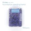flicka nail arts foundation sanding band 100P