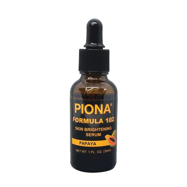 PIONA Formula 102 PAPAYA Skin Brightening Serum  1 Oz.