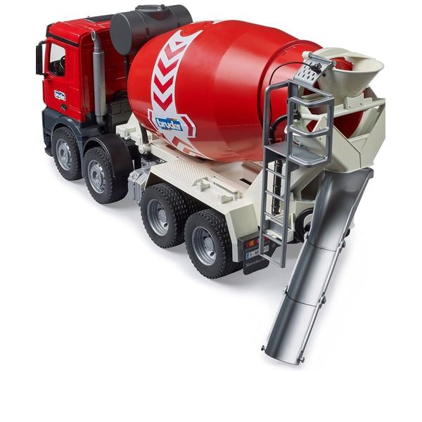 bruder toys new CONCRETE MIXER  CEMENT TRUCK DEISEL POWER 03655 NEW RED MIXER