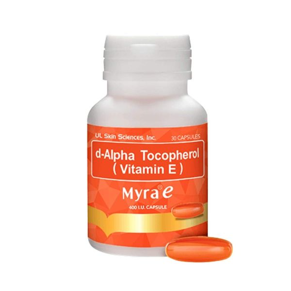 Myra E 400 IU Vitamin E d-Alpha Tocopherol (30caps) by Myra E