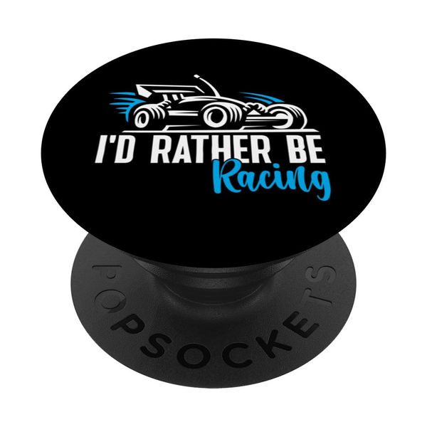 I'd Rather Be Racing RC Car Remote Control Racing PopSockets Swappable PopGrip