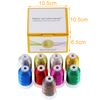 New brothread Metallic Machine Embroidery Thread 500m per Spool in 9 Colors Set