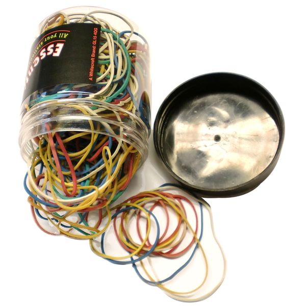 Whitecroft TS-120255 Essentials Assorted Rubber Band, 75g
