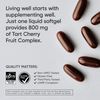 Sports Research Tart Cherry Concentrate - Made from Montmorency Tart Cherries - Non-GMO & Gluten Free (60 Liquid Softgels)