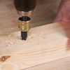 Trend Snappy 12.7mm TCT Countersink with 6mm HSS Drill, Adjustable Length, Quick Release System, SNAP/CS/6MMTC