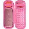 co2CREA Storage Case for JBL Flip6/Flip5/Flip4 Bluetooth Speaker (Hard Case, Pink Hard Case)