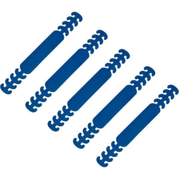 Global Industrial Face Mask Ear Savers, Blue, 50/Bag