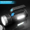Most Powerful 9900000LM LED Rechargeable Flashlight Tactical Torch High Light