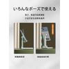Portable Stand, Foldable, Portable Stand, Angle Adjustable, Anti-Slip Portable Stand, Height Adjustable, Portable Stand, Space Saving, Thin, Convenient, White