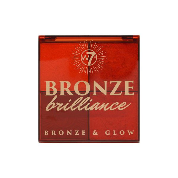 W7 | Bronze Brilliance | Bronze & Glow Palette - Light/Medium