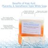 Original Triple White Soap w/ Placenta, Glutathione, 150g, 2 Bars
