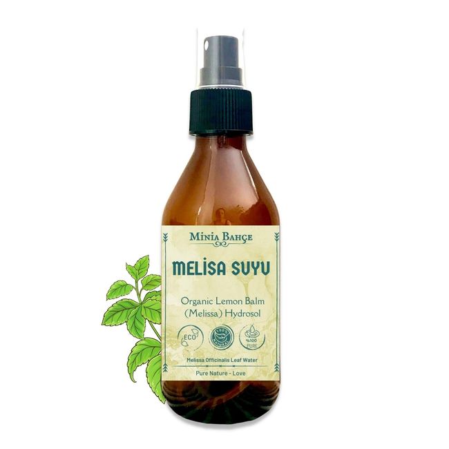 Organik Melisa (Oğulotu) Suyu -%100 Doğal Hidrosol, 150ml