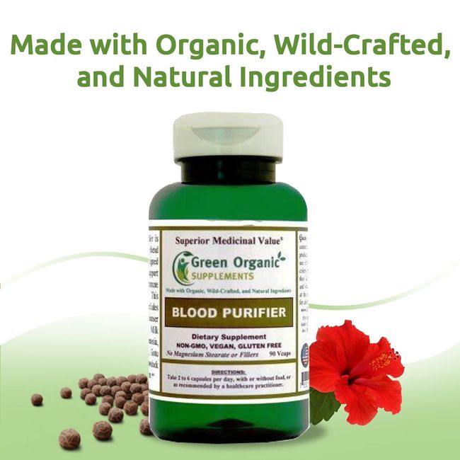 Green Organic Supplements' Blood Purifier