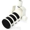 Rode PodMic Cardioid Dynamic Broadcast Microphone - White