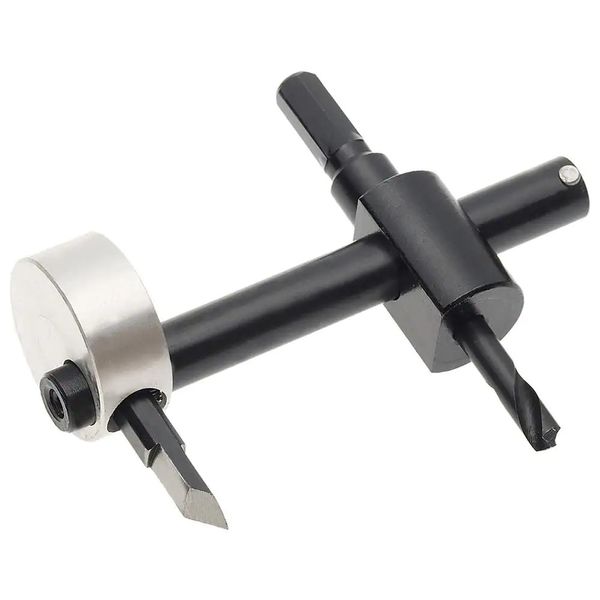 Adjustable Circle Hole Cutter for Wood, Plastic & Composites Precision Cutting