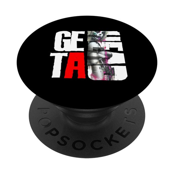 Getahead Cranium art on a PopSockets Swappable PopGrip