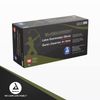 Dynarex Black Arrow Disposable Latex Exam Gloves, Powder-Free, For Healthcare, Law Enforcement, Tattoo, Salon or Spa, Black (100, X-Large)