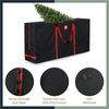 Tree Nest Artificial Christmas Tree Storage Bag For 9ft Christmas Tree, Black