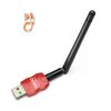 Class 1 Long Range Bluetooth Adapter for PC, QGOO USB Bluetooth Adapter for PC 5.3+EDR, Bluetooth Dongle Bluetooth Receiver Support Windows10/8.1/8/7（red-233）