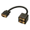 LINDY VGA Splitterkabel 2 Port Schwarz