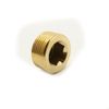 Thrifco 5318118 1/2 inch Brass Countersunk Plug
