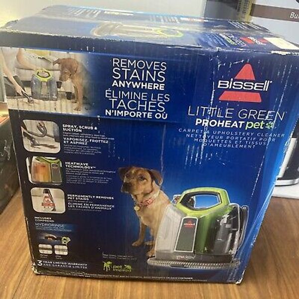 BISSELL Little Green ProHeat Pet Portable Carpet Cleaner *Missing Solution