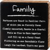 Primitives by Kathy Family Block Sign