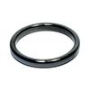 CrystalAge Solid Hematite Ring (Thin) - Size - UK, L/USA 5.75