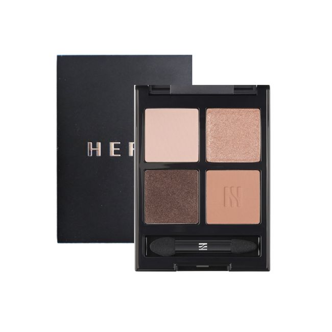 Hera Quad Eye Color Eyeshadow 10.5g No. 01, No. 02 Soft Silky Texture, No. 01 Classic Coral