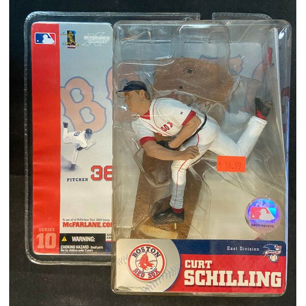 CURT SCHILLING BASEBALL ACTION FIGURE MCFARLANE TOYS MIB