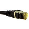 kenable CAT7 600Mhz 10Gig F/FTP Shielded RJ45 Network Ethernet Cable 15m Black