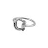 The Mexican Collection Horsebit Snaffle Solid 925 Silver Riding Tack Bit Ring (P 1/2)